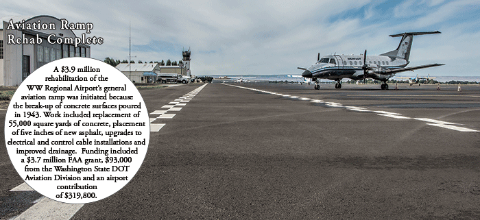 Aviation ramp rehab complete